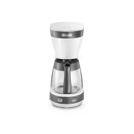 Delonghi American Coffee Maker ICM16 Series 10 Cups Glass Jug White