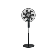 Tekmaz Stand Fan Twin-Turbo, 7 Blades, 3 Speeds, Black