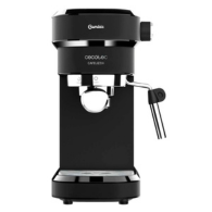 Cecotec Cafelizzia 790 Black — 20-Bar Espresso Coffee Machine, 1350 W Thermoblock System, Steerable Steam Wand, Stainless-Steel Cup-Warming Tray