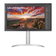 LG 27 Inch UHD 4K IPS Monitor With VESA DisplayHDR™ 400, Adjustable Stand, USB C Monitor