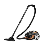 Goldmaster Vacuum Cleaner Bagless 1800 W Black and Gold