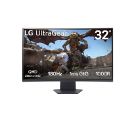 LG 32” UltraGear™ 1000R curved gaming monitor, QHD, 1ms (GtG), 180Hz, 2024