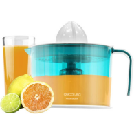 Cecotec EssentialVita Adjust White Electric Citrus Juicer, 40 W Power, Pulp Filter, 2 Detachable Cones, Two-Way Rotation, Dust Protection Cover