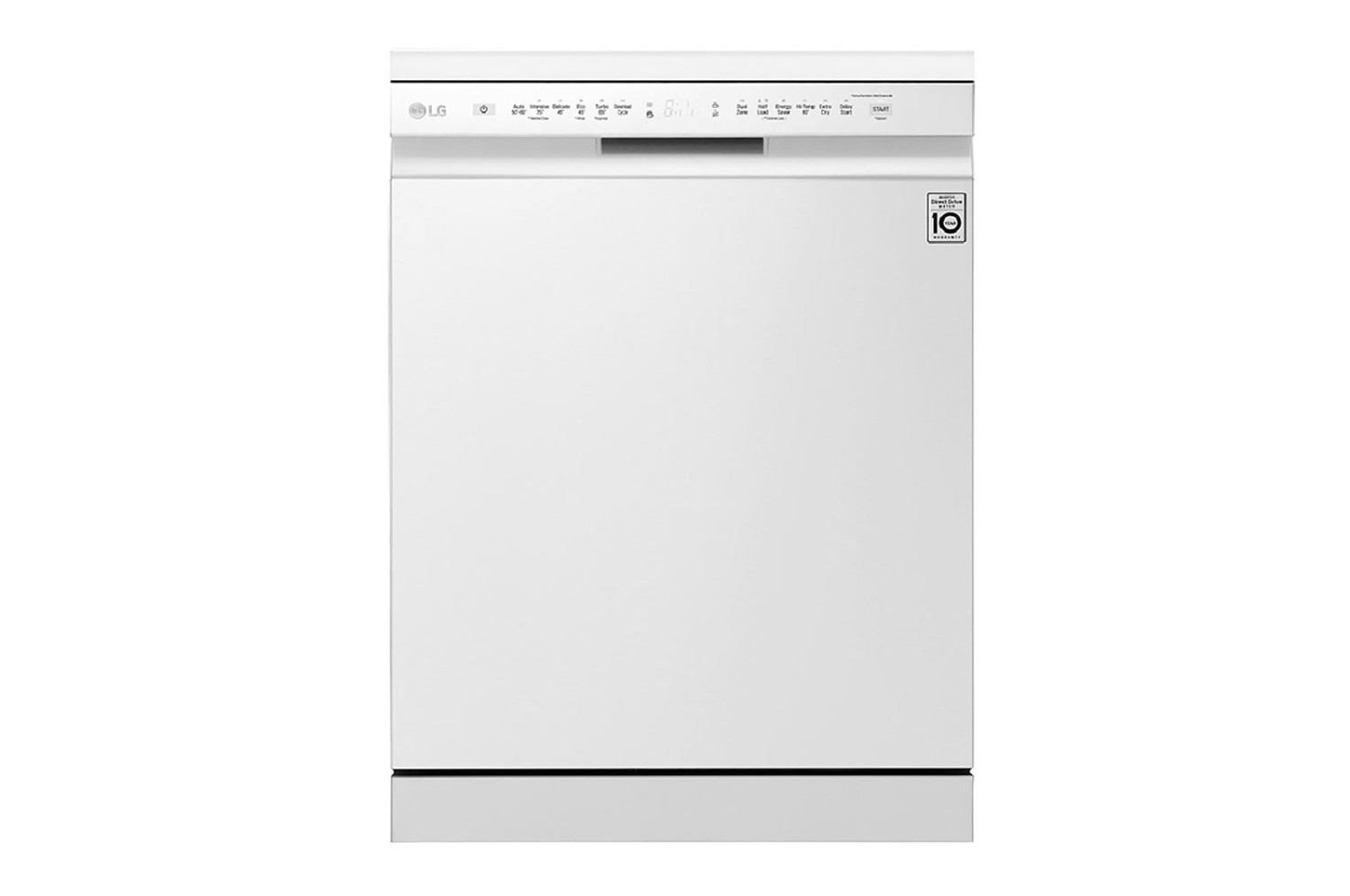 LG QuadWash™ Dishwasher, 14 Place Settings, EasyRack™ Plus, Inverter Direct Drive, White color