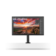 LG 32 Inch UltraFine™ Display Ergo Monitor, UHD 4K IPS Display, HDR10, USB Type-C, Black