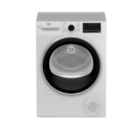 Beko Dryer 8 kg Inverter Heat Pump IronFinish A+++ White
