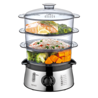 Goldmaster Digital Food Steamer Glass 8.4 Liters