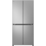 LG Four Door Refrigerator 594L Gross Capacity , Inverter Compressor, Multi AirFlow, Express Cool, Smart Diagnosis™, Silver color