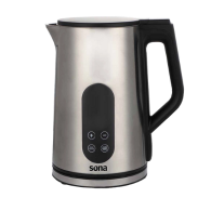 Sona Kettle 1.7 L 2200W stainless steel digital screen and touch control