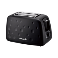 Tekmaz Toaster 2 Slice, 900Watts Black