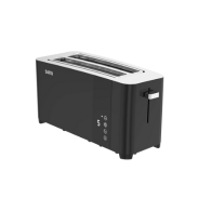 Sona Toaster 1400W 4 Slices With 7 Roasting Levels And Touch Control Black