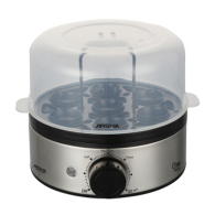 Arshia Egg Boiler – 400W – Capacity up to 7 Eggs – IPCS Precision Cooking System – 3 Hardness Settings – Compact & Easy-to-Use Design