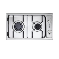 ELBA Gas Hob Built-in 30 cm Stainless Steel Enamelled Pan Supports