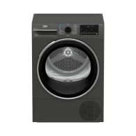 Beko Dryer 9 kg Inverter Heat Pump IronFinish Manhattan Gray A+++(-25%)