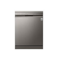 LG QuadWash™ Dishwasher, 14 Place Settings, EasyRack™ Plus, Inverter Direct Drive, Platinum Silver color